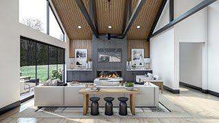 BARNDOMINIUM HOUSE PLAN WITH THREE ENSUITES | GREY WOLFE