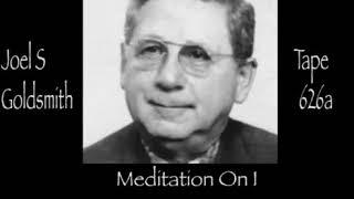 Meditation On I By Joel S Goldsmith