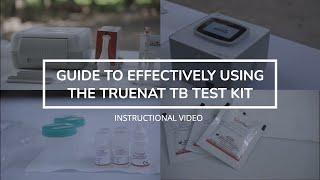 How to use the Truenat Rapid Diagnostic @molbiodiagnostics6662  #healthypilipinas #TbFreePh