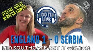 England 1 - 0 Serbia Instant Reaction with Rebecca Lowe | Do it Live! Presented by BMW