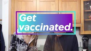 Getting vaccinated – smarter than the cinnamon challenge.