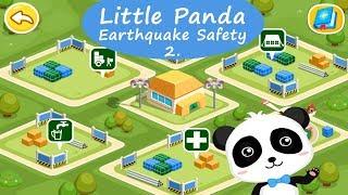 Little Panda Earthquake Safety Tips 2 - What to do when earthquake strikes? | BabyBus Games