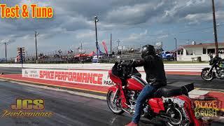 2023 JCS Performance Motorcycle Drag Racing Competition Test and Tune at Blaze in the Brush