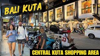 Bali Central Kuta Virtual Night Street Walking Tour Shopping Zone