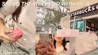 SPEND THE WEEKEND WITH ME|  day trip, little exploring, relaxing and fun weekend, taking a break