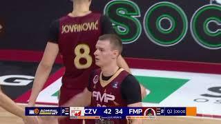 AdmiralBet ABA League 2024/25 highlights, R15: Crvena zvezda Meridianbet – FMP Soccerbet (5.1.2025)