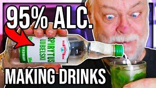 MAKING WORLD STRONGEST DRINKS (95% ALC.)