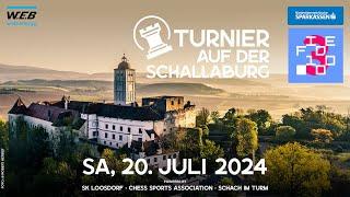 Turnier auf der Schallaburg (Teil 3) Festakt 100 Jahre FIDE