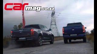 DRAG RACE: Mazda BT-50 3,0 TD vs GWM P Series 2,0 TD