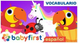 Primeras Palabras para Bebes en Español | Huevos Surpresas con Larry el Loro | Baby First Español