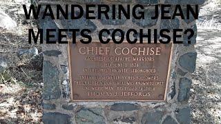 "WANDERING JEAN" AND CHIEF COCHISE? GREATEST OF THE APACHE WARRIORS! DRAGOON MOUNTAINS. ARIZONA.