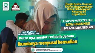 HARU !!!! MOMEN IKRAR SYAHADAT YANG BERURAI AIR MATA  | MUALAF CENTER YOGYAKARTA