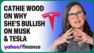 Elon Musk has been incredibly important to Tesla, Cathie Wood says