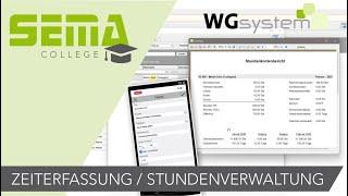 Zeiterfassung und Stundenverwaltung mit WGsystem