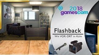 Flashback Gameplay & Interview | GamesCom 2018 DELUXE