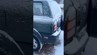 90s Toyota RAV4 FREEZING Cold Start #toyota #carvlog #rav4 #automotive