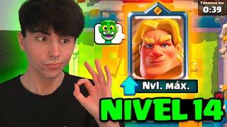 MI CAMPEÓN FAVORITO A NIVEL MÁXIMO ROMPE CLASH ROYALE