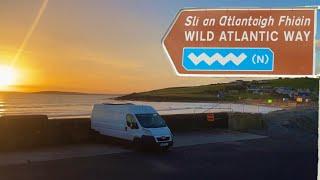 Here we go! The start of vanlife on the wild atlantic way!