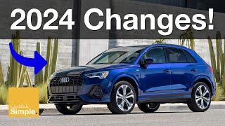 2024 Audi Q3 Full Change List | Standard LED Headlights!