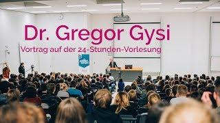 Dr. Gregor Gysi | 24-Stunden-Vorlesung 2018