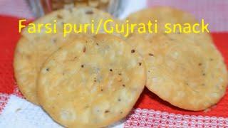 Farsi puri/Gujrati traditional snack