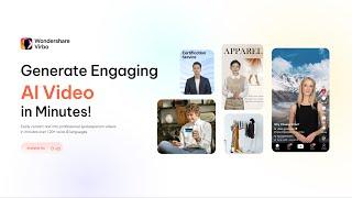 Generate Engaging AI Video in Minutes with Wondershare Virbo