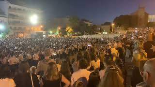 800 músicos interpretan al unísono el pasodoble Xàbia en e 60 aniversario del CAM