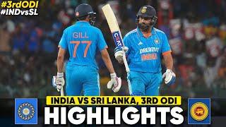 India vs Sri Lanka 3rd ODI Highlights 2024 | India vs Sri Lanka | IND vs SL 3rd ODI Highlights 2024