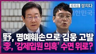 [시사쇼 정치다] 민주당, 명예훼손으로 김웅 고발… 김웅 "유죄 선고 시 변호사 자격 반납"