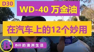 WD40 (万金油) 在汽车上的12个妙用