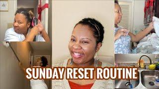 SUNDAY RESET SUNDAY | CLEANING + HAIR REFRESH + HYGIENE TIPS & TRICKS