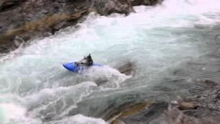 Wildwater kanoen op de Var in Frankrijk (2)