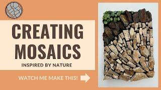 Mosaic Art Inspired by Nature and Created in the Studio of Rachel Davies Mosaics