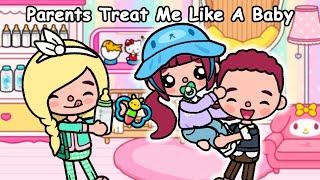 Parents Treat Me Like A Baby  Sad Story | Toca Life World | Toca Boca