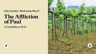 The Affliction of Paul – Daily Devotional