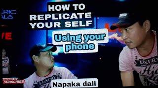 #TUTORIAL,HOW TO REPLICATE YOUR SELF USING ONLY YOUR MOBILE PHONE super easy tutorial complete.