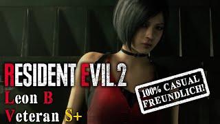 Resident Evil 2 Remake | So überlebst du ganz leicht das B Szenario mit Leon auf Veteran mit S+ Rang