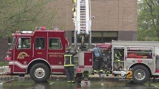 Crews Fight Office Fire In Parsippany, N.J.