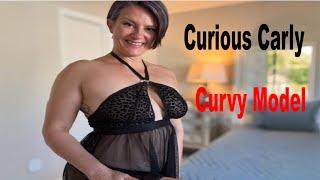 Curious Carly ️ Gorgeous Plus Size Curvy Model ,  Biography,Wiki, Facts,Update