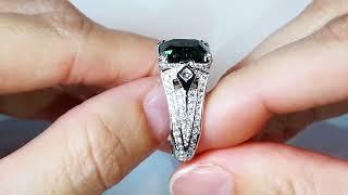 Afghan Indicolite  Ring 5.10 carats by Kat Florence