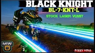 MechWarrior Online - Black Knight - BL-7-KNT-L - Stock Laser Vomit