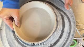 Pottery Wheel Tutorial: Throwing a Custom Slow Feeder Dog Bowl with Unique Design