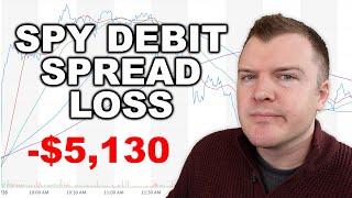 My SPY Debit Spread Lost $5,130 - Fool Me Twice...