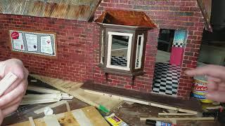 50's Diner Window Frame Build (Part 1 of 2) (Greenleaf Storybook Cottage)