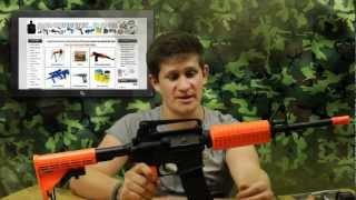 Pro AGM M4 Airsoft Gun Review!