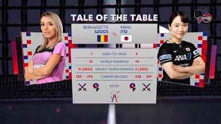 BERNADETTE SZOCS vs MIMA ITO (ROMANIA vs JAPAN) - ITTF TEAM BUSAN 2024 WOMEN TEAM