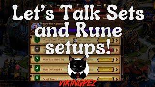 Let's Talk Sets and Rune Setups! / Vikings: War of Clans