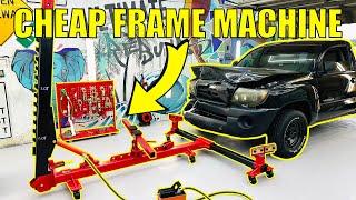 Will This CHEAP Chinese Frame Machine Fix My Wrecked Truck?!?!