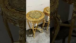 Antique designer table #shortvideo #shortz #trend #premium #woodcraft #handmade #furniture