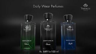 Yardley Daily Wear Perfumes for Men - The Gentlemen have arrived!